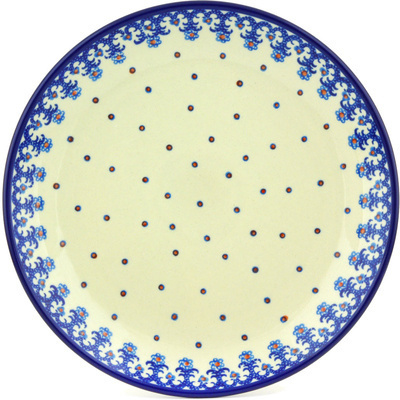 Polish Pottery Plate 9&quot; Welcome In