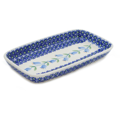 Polish Pottery Platter 8&quot; Sweet Dreams