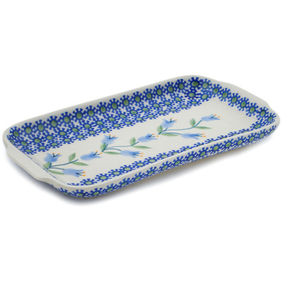 Polish Pottery Platter 8&quot; Sweet Dreams