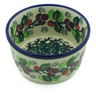 Polish Pottery Ramekin Bowl Small Berry Garland