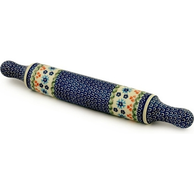 Polish Pottery Rolling Pin 18&quot;