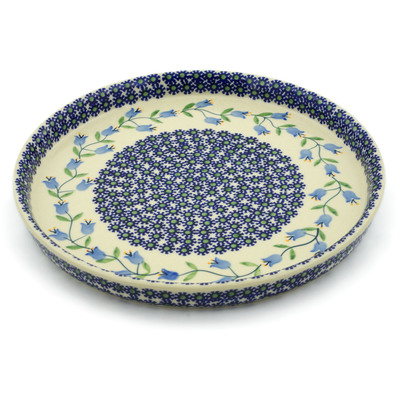 Polish Pottery Round Platter 10&quot; Sweet Dreams