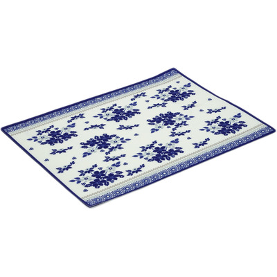Polyester Set of 2 Placemats 16&quot; Blue Frost UNIKAT