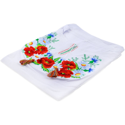Textile Shirt 23&quot; Poppies