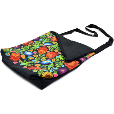 Textile Shopping Bag 30&quot; Folk