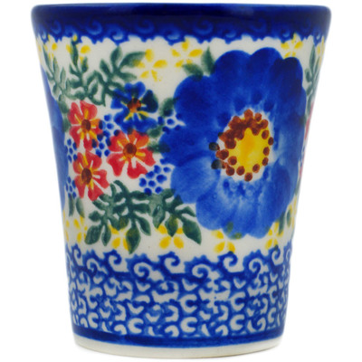 Polish Pottery shot glass 4 oz