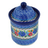 Polish Pottery Small Canister 6&quot; Floweret