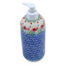 Polish Pottery Soap Dispenser 7&quot; Babcia&#039;s Garden