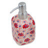 Polish Pottery Soap Dispenser 7&quot; Blossom Radiance UNIKAT