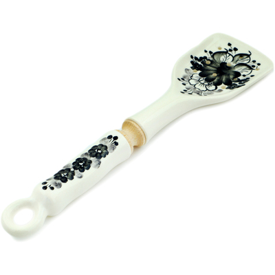 Faience Spatula 12&quot; Black