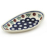 Polish Pottery Spoon Rest 5&quot; Mosquito