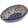 Polish Pottery Spoon Rest 5&quot; State Of Texas