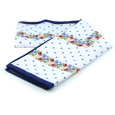 Polyester Tablecloth Stain Resistant 51&quot; x 61&quot; (130 x 155 cm) Flower Garden UNIKAT