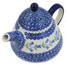 Polish Pottery Tea or Coffee Pot 41 oz Sweet Dreams