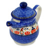 Polish Pottery Tea or Coffee Pot 5 cups Harvest Haunt