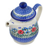 Polish Pottery Tea or Coffee Pot 5 cups Open Fields