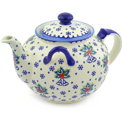 Polish Pottery Tea or Coffee Pot 98 oz