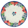 Polish Pottery Toast Plate Spring&#039;s Arrival