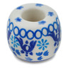 Polish Pottery Toothbrush Holder 2&quot; Wonder Sky