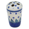 Polish Pottery Toothbrush Holder 5&quot; Falling Snowflakes
