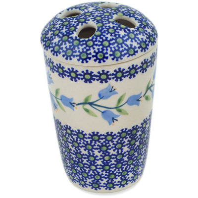 Polish Pottery Toothbrush Holder 5&quot; Sweet Dreams