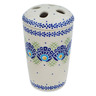 Polish Pottery Toothbrush Holder 5&quot; Tail Feathers