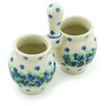 Polish Pottery Toothpick Holder 3&quot; Spring Surprise