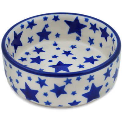 Polish Pottery Tray 4&quot; Starlight