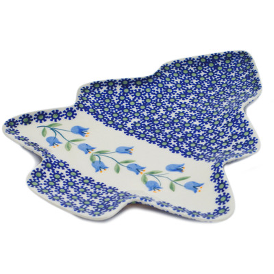 Polish Pottery Tray 9&quot; Sweet Dreams