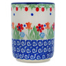 Polish Pottery Tumbler 6 oz Babcia&#039;s Garden
