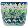 Polish Pottery Tumbler 6 oz Leafy Garden UNIKAT