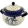 Polish Pottery Tureen 101 oz Snow Buddies