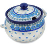 Polish Pottery Tureen 122 oz Poppy Circle