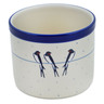 Polish Pottery Utensil Jar 5&quot; Waiting UNIKAT