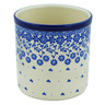 Polish Pottery Utensil Jar 6&quot; Sensational Azure Aster