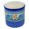 Polish Pottery Utensil Jar 6&quot; Spring Joy UNIKAT
