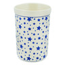 Polish Pottery Utensil Jar 8&quot; Starlight