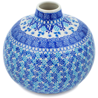 Polish Pottery Vase 0&quot; Wonder Sky