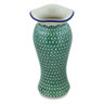 Polish Pottery Vase 11&quot; Cobblestone Path UNIKAT