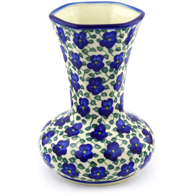 Polish Pottery Vase 11&quot;