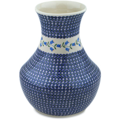 Polish Pottery Vase 14&quot; Sweet Dreams