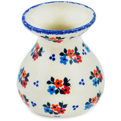 Polish Pottery Vase 4&quot; Sweet Clusters UNIKAT