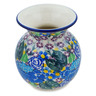 Polish Pottery Vase 4&quot; Thriving Flora UNIKAT
