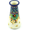 Polish Pottery Vase 5&quot; Garden Flair UNIKAT