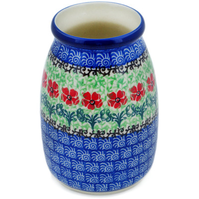 Polish Pottery Vase 5&quot; Maraschino