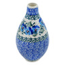 Polish Pottery Vase 5&quot; Sweet Blue Spring