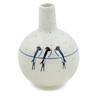 Polish Pottery Vase 5&quot; Waiting UNIKAT