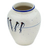 Polish Pottery Vase 5&quot; Waiting UNIKAT