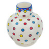 Polish Pottery Vase 6&quot; Gumball Machine UNIKAT