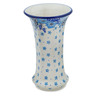 Polish Pottery Vase 7&quot; Morning Glory UNIKAT